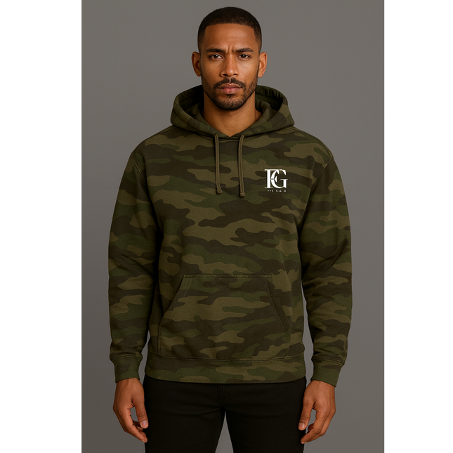 Men's Midweight Camo Hoodie