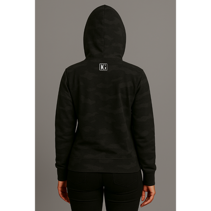 Women's Midweight Camo Hoodie