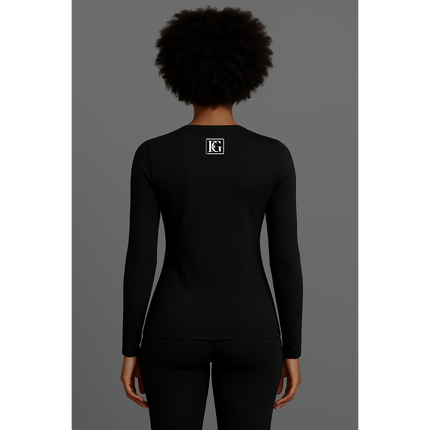 Women's Performance Long Sleeve V-Neck