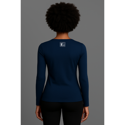 Women's Performance Long Sleeve V-Neck