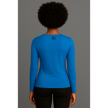 Women's Performance Long Sleeve V-Neck