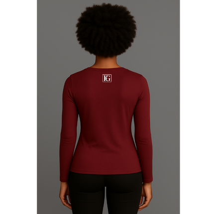 Women's Performance Long Sleeve V-Neck