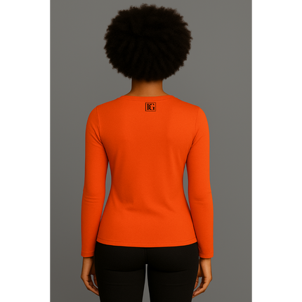 Women's Performance Long Sleeve V-Neck