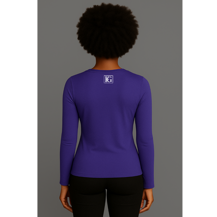 Women's Performance Long Sleeve V-Neck