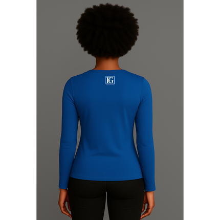 Women's Performance Long Sleeve V-Neck