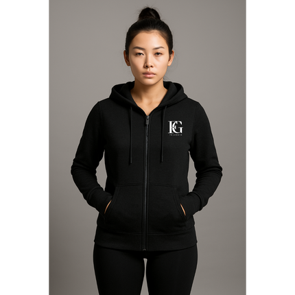Women's Perfect Weight Fleece Full-Zip Drop Shoulder Hoodie