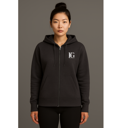 Women's Perfect Weight Fleece Full-Zip Drop Shoulder Hoodie