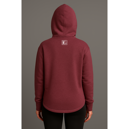 Women's Perfect Weight Fleece Full-Zip Drop Shoulder Hoodie